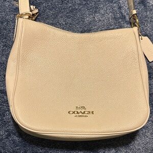 Coach Off-White Leather Shoulder Bag